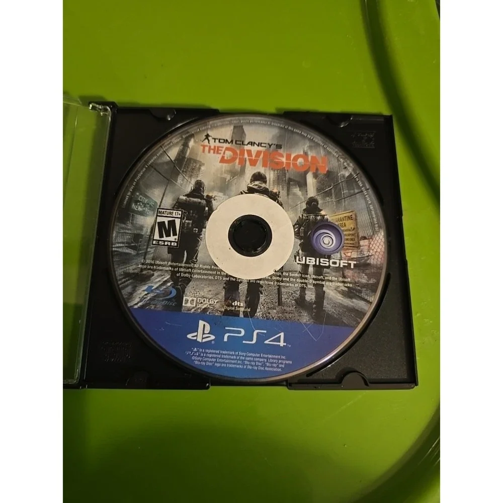 Tom Clancy's The Division (PS4, 2016) Disc Only‎ With Tracking